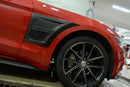 Carbon Fiber Fender Side Vents for Ford Mustang GT Coupe 2-Door 15-17-3