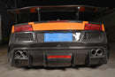 Carbon Fiber Rear Bumper for Lamborghini Gallardo LP550 LP560 LP570 08-12-4
