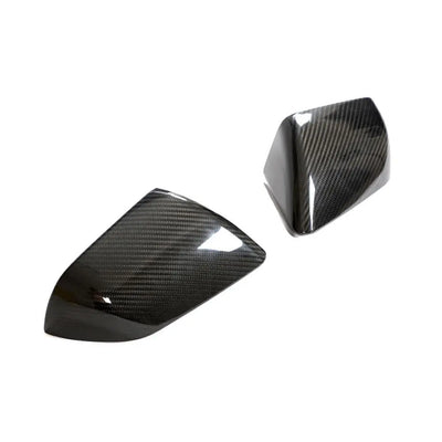 Dry Carbon Fiber Mirror Covers for Ford Mustang GT500 - 0