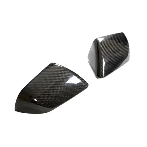 Dry Carbon Fiber Mirror Covers for Ford Mustang GT500