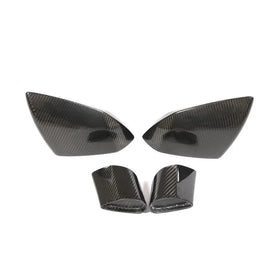 Dry Carbon Fiber Mirror Covers for Lamborghini Gallardo LP550 LP560 LP570 08-14 - 0