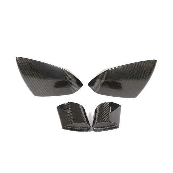 Dry Carbon Fiber Mirror Covers for Lamborghini Gallardo LP550 LP560 LP570 08-14
