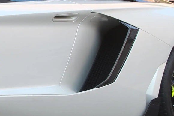 Carbon Fiber Rear Fender Trim for Lamborghini Aventador LP700