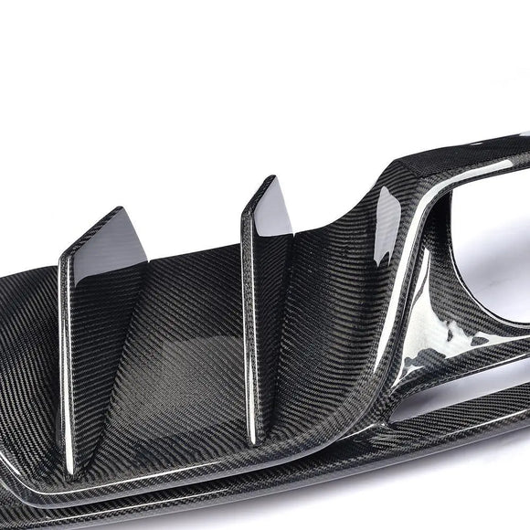 Carbon Fiber Rear Diffuser for Ford Mustang GT Coupe 2-Door 2015-2017