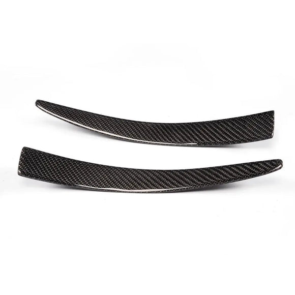 Carbon Fiber Front Bumper Canards V2 For BMW F80 M3 F82 M4 2014-2017 2PCS/Set