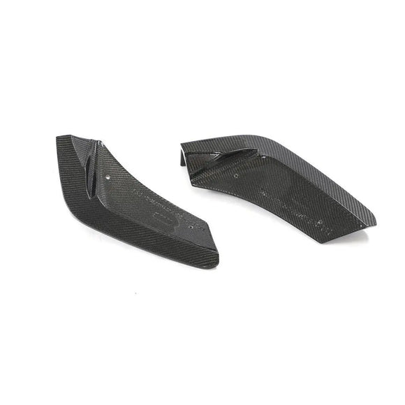 Carbon Fiber Rear Bumper Canards for Chevrolet Corvette C8 2-Door 2020-2021