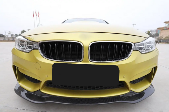 Carbon Fiber Front Lip V5 for BMW F82 F83 M4 F80 M3 2015- 2019