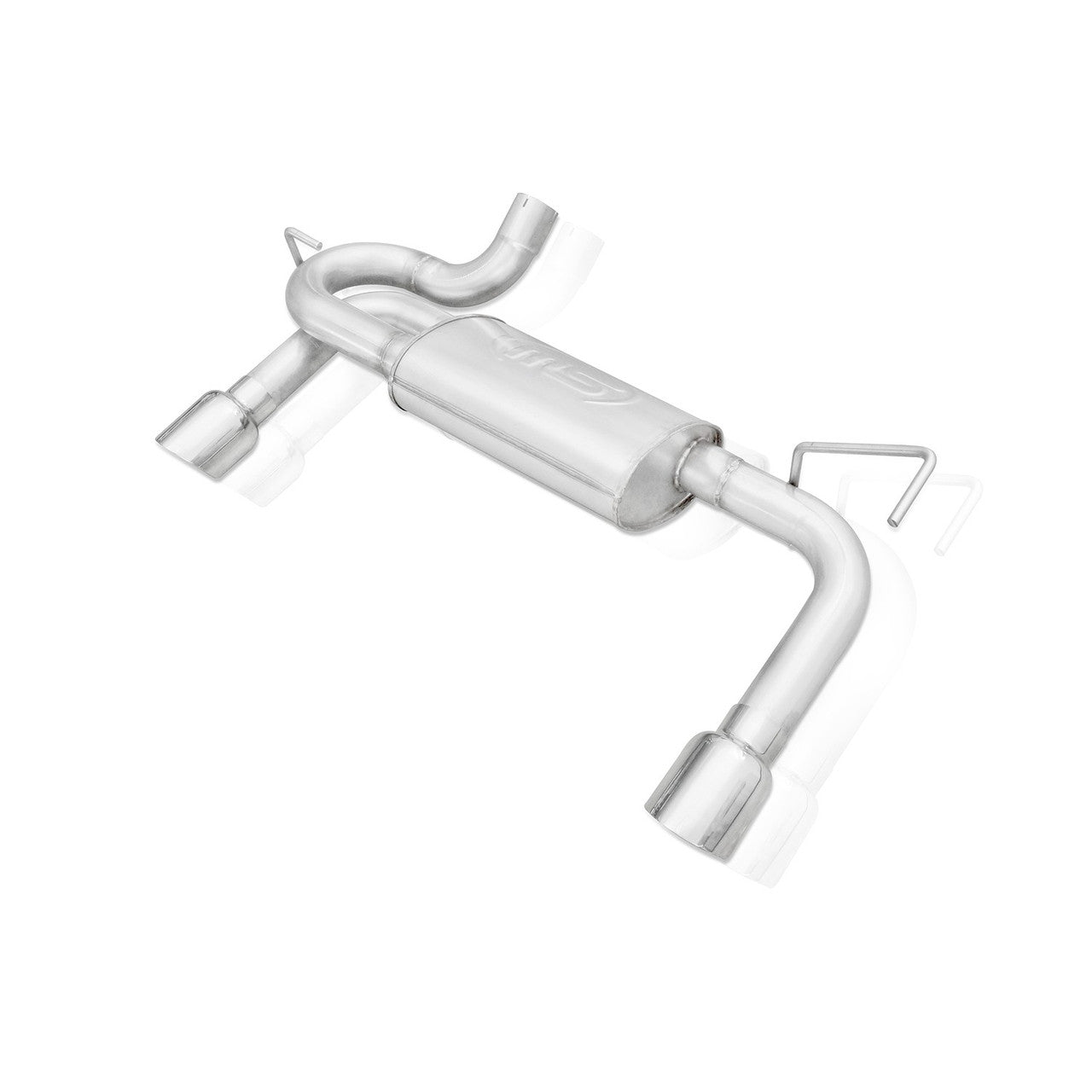 Stainless Works 2007-17 Jeep Wrangler Axleback Exhaust - 0