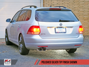 AWE Touring Edition Exhausts for MK5 Jetta, MK6 Sportwagen 2.5L - Polished Silver Tips-3