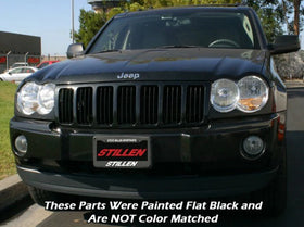 STILLEN HEADLIGHT ACCENTS 05-07 GRAND CHEROKEE (06-07 SRT-8) - (PAIR) - UNPAINTE