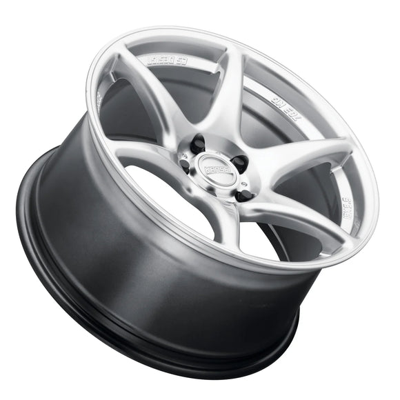 Kansei K11S Tandem 18x9.5in / 5x114.3 BP / 22mm Offset / 73.1mm Bore - Hyper Silver Wheel