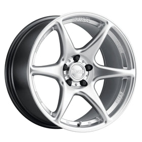 Kansei K11S Tandem 18x9.5in / 5x114.3 BP / 22mm Offset / 73.1mm Bore - Hyper Silver Wheel