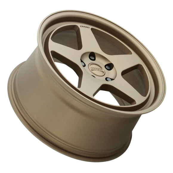 Kansei K12B Knp 18x8.5in / 5x114.3 BP / 35mm Offset / 73.1mm Bore - Bronze Wheel