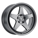 Kansei K12G Knp 17x9in / 5x120 BP / 22mm Offset / 72.56mm Bore - Gunmetal Wheel-1