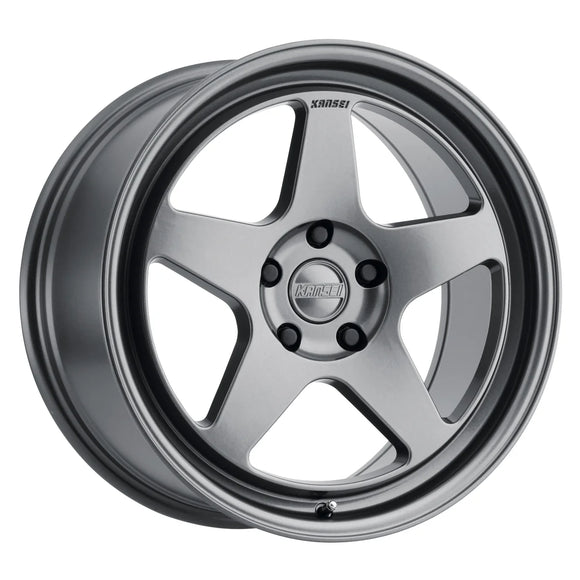 Kansei K12G Knp 17x9.5in / 5x114.3 BP / 12mm Offset / 73.1mm Bore - Gunmetal Wheel