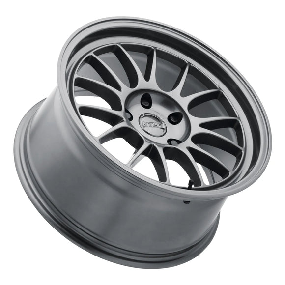 Kansei K13G Corsa 18x10.5in / 5x114.3 BP / 12mm Offset / 73.1mm Bore - Gunmetal Wheel