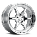 Kansei K14X Roku 18x9in / 5x120 BP / 12mm Offset / 72.56mm Bore - Chrome Wheel-1