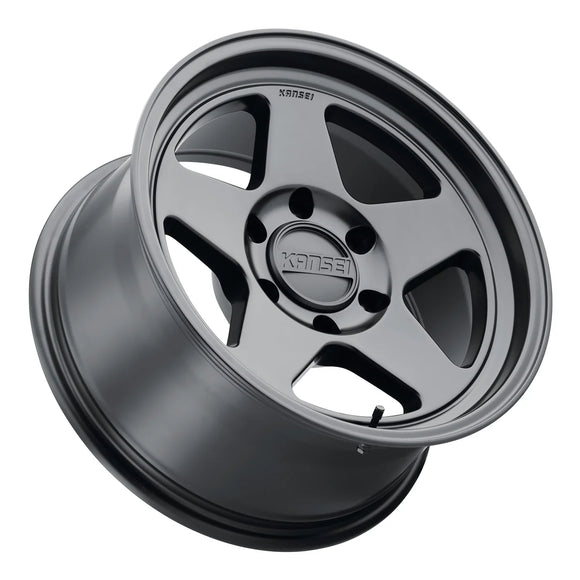 Kansei K12B Knp 17X8.5in / 6X139.7 BP / -10mm Offset / 106.1mm Bore - Matte Black Wheel