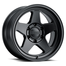 Kansei K12MB Knp 17x8.5in / 5x139.7 BP / 0mm Offset / 106.5mm Bore - Matte Black Wheel