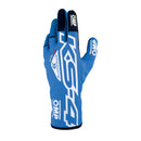 OMP KS-4 KART GLOVES BLUE / WHITE SZ 4 (KIDS)-1