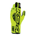 OMP KS-4 KART GLOVES YELLOW / BLACK SZ XS-1