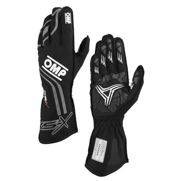 OMP KS-X GLOVES FIA 8877-2022 BLACK SIZE L