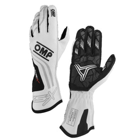 OMP KS-X GLOVES FIA 8877-2022 WHITE SIZE XL
