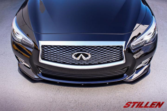 STILLEN FRONT SPLITTER 14-17 INFINITI Q50 PREMIUM (BASE) - UNFINISHED