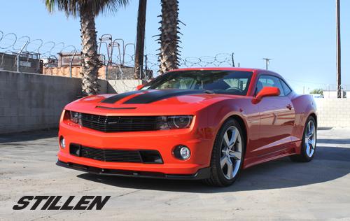 STILLEN 6-PIECE POLYURETHANE BODY KIT: 10-13 CAMARO V6 (SPLITTER, SKIRTS, CORNER