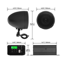 Boss Audio Systems Motorcycle Speakers and Amplifier Audio Sound System-3