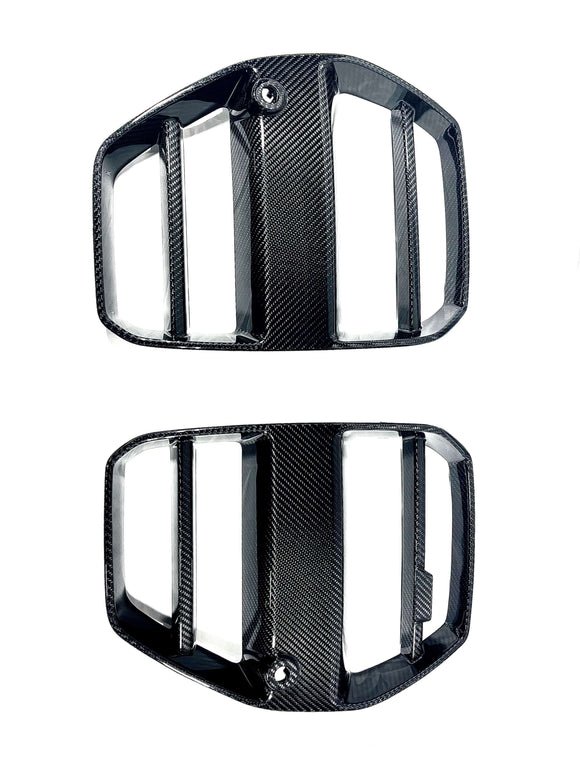 Kies-Motorsports Kies Carbon 2020-2025 BMW M3 (G80) / M4 (G82 / G83) Vorsteiner Inspired Dry Carbon Full Replacement Kidney Grille