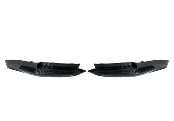 Kies-Motorsports Kies Carbon 2020-2025 BMW M3 (G80) OEM Replacement Dry Carbon Fiber Rear Bumper Splitters