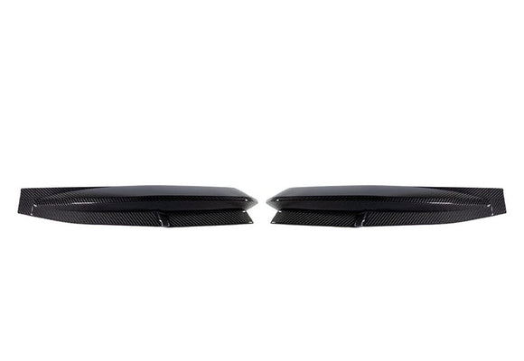 Kies-Motorsports Kies Carbon 2021-2026 BMW M4 (G82 / G83) OEM Replacement Dry Carbon Fiber Rear Bumper Splitters