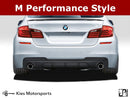 Kies-Motorsports Kies Motorsports 2011-2016 BMW 5 Series (F10) M Performance Style Rear Diffuser