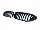 Kies-Motorsports Kies Motorsports 2014-2020 BMW 4 Series (F32 / F33 / F36) M4 Style Gloss Black Single Slat Kidney Grilles - Also Fits OEM F82 M4 & F80 M3
