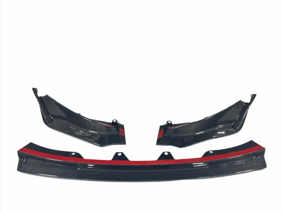 Kies-Motorsports Kies Motorsports Kies Carbon G80/82 M3/M4 Dry Carbon Fiber V-Style Front Lip