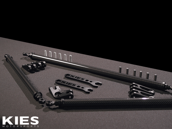Kies-Motorsports Kies Motorsports KIES Executive Line G8x S58 Carbon Fiber Strut Brace | G80, G81 M3, G82, G83 M4, G87 M2