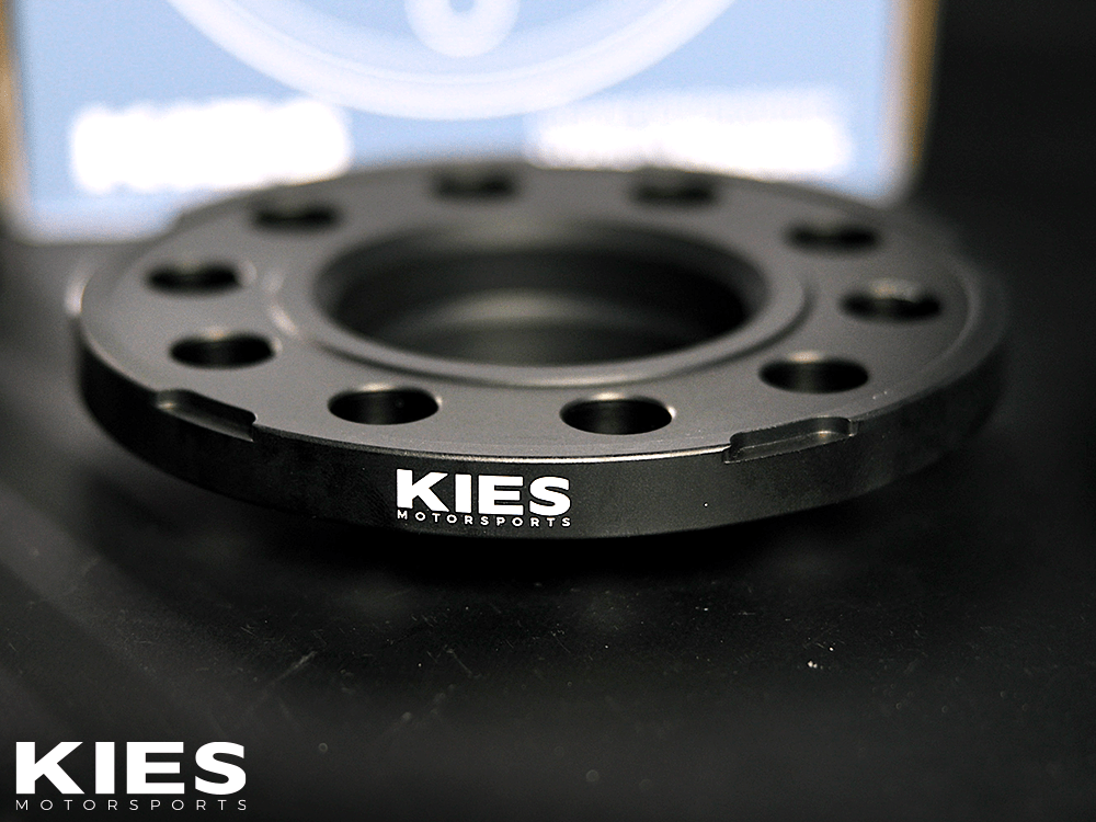Kies Motorsports (F Series) BMW Wheel Spacers 5 X 120 Black Finish - 0