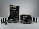 Kies Motorsports (G90 M5) BMW Wheel Spacers 5 x 132 Black Finish (Set of 2)-1