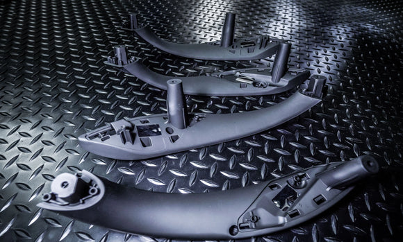 Kies Motorsports Replacement BMW F30 Inner Door Pull Handle Trim- 4 Piece Set (320i, 328i, 330i, 335i, and 340i)