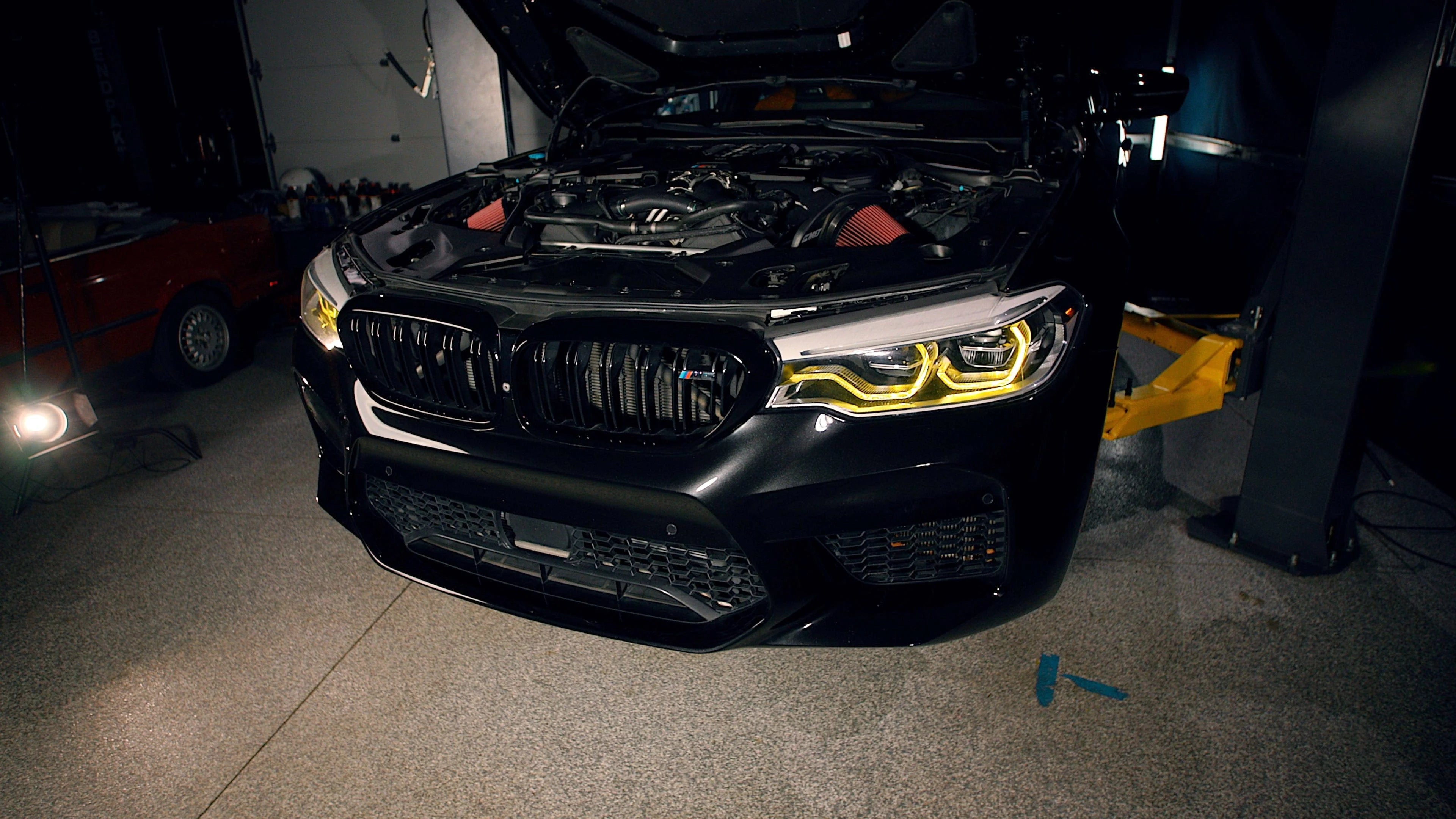 Kies Motorsports Yellow DRL Harness for Headlights BMW F90 M5