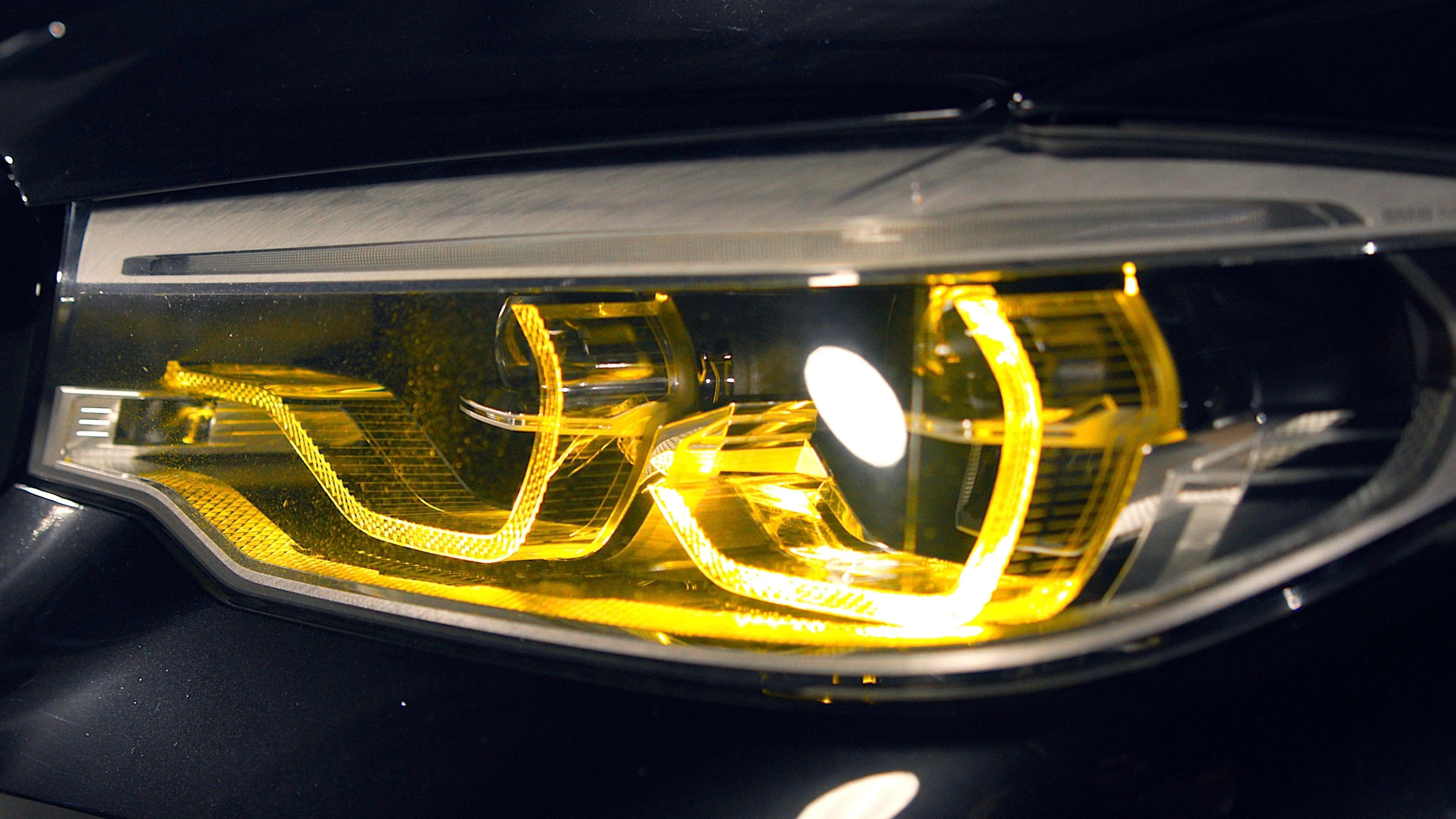 Kies Motorsports Yellow DRL Harness for Headlights BMW F90 M5 - 0