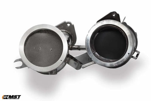 Kies-Motorsports MST MST 5" Catted Downpipe For 2023+ Toyota GR Corolla 1.6/ 2020+ Toyota GR Yaris 1.6 (OPF/GPF) (TY-GRCY03DP)