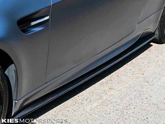 Kies-Motorsports Overstock 2007-2013 BMW M3 (E92 / E93) E-Type Carbon Fiber Side Skirt Extensions