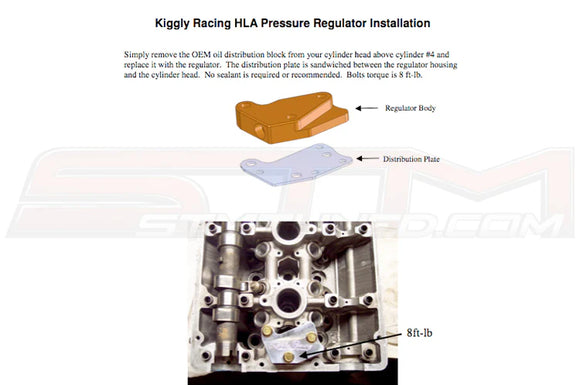 Kiggly 4G63 HLA Pressure Regulator (HLA_UNIV)