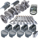 Eagle SBC 350 Competition Rotating Assembly 3.750in Stroke 5.700in Rods Forged Pistons .030 Overbore-1