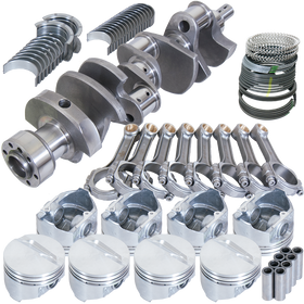 Eagle Chevrolet 350 1Pc Rear Seal Rotating Assembly Kit .030 Bore 3.75in Stroke