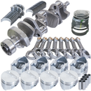 Eagle Chevy 350 1 Pc Rear Seal 4.03in Bore 3.75in Stroke + 0.030in Rotating Assembly Kit 5140 Steel-1