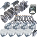 Eagle Chevrolet 350 1pc Rear Seal Std Bore Rotating Assembly Kit-1