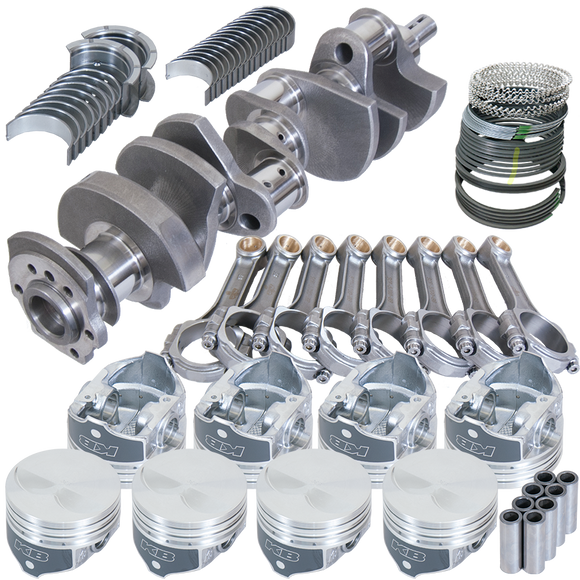 Eagle Chevrolet 350 1pc Rear Seal Std Bore Rotating Assembly Kit